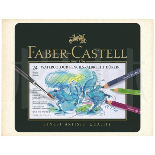 特價 輝柏 Faber Castell 專家級 綠盒 (藝術家) 水性色鉛筆24色-117524