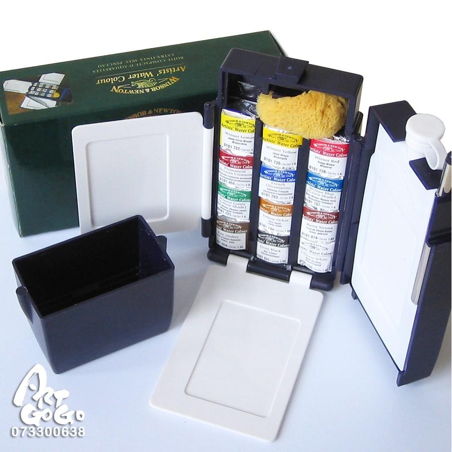 英國Winsor Newton 溫莎牛頓 Professional 12色 專家級塊狀水彩 #0060190685-細節圖2