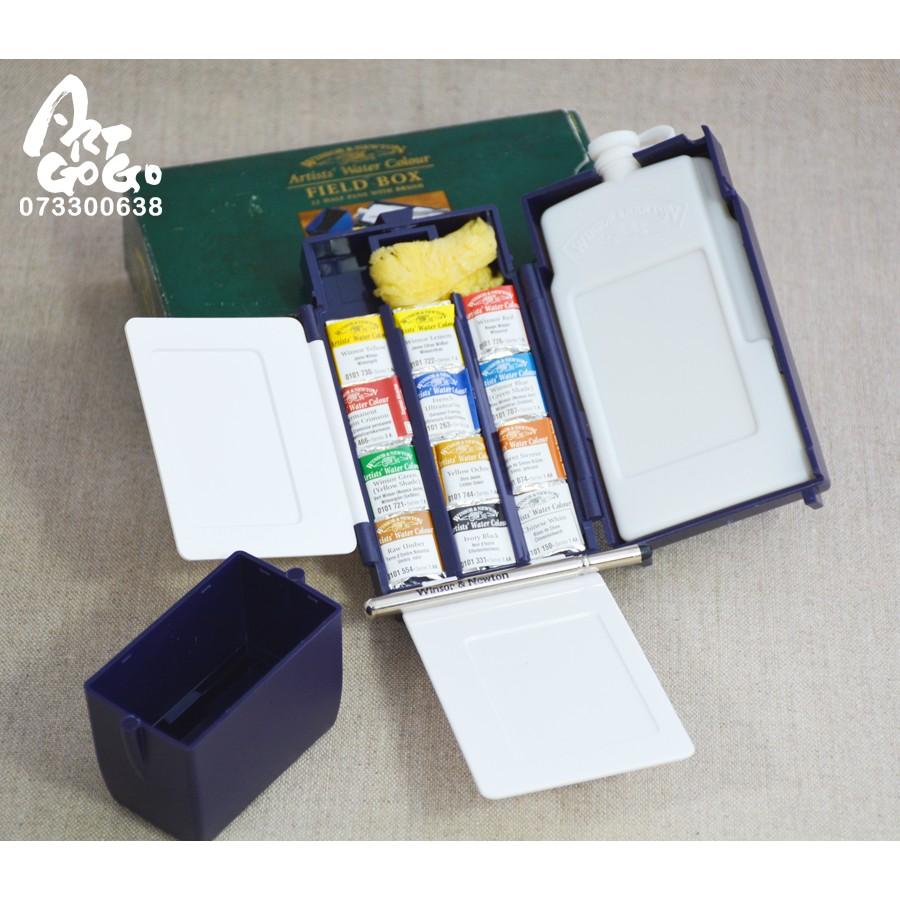 英國Winsor Newton 溫莎牛頓 Professional 12色 專家級塊狀水彩 #0060190685-細節圖4