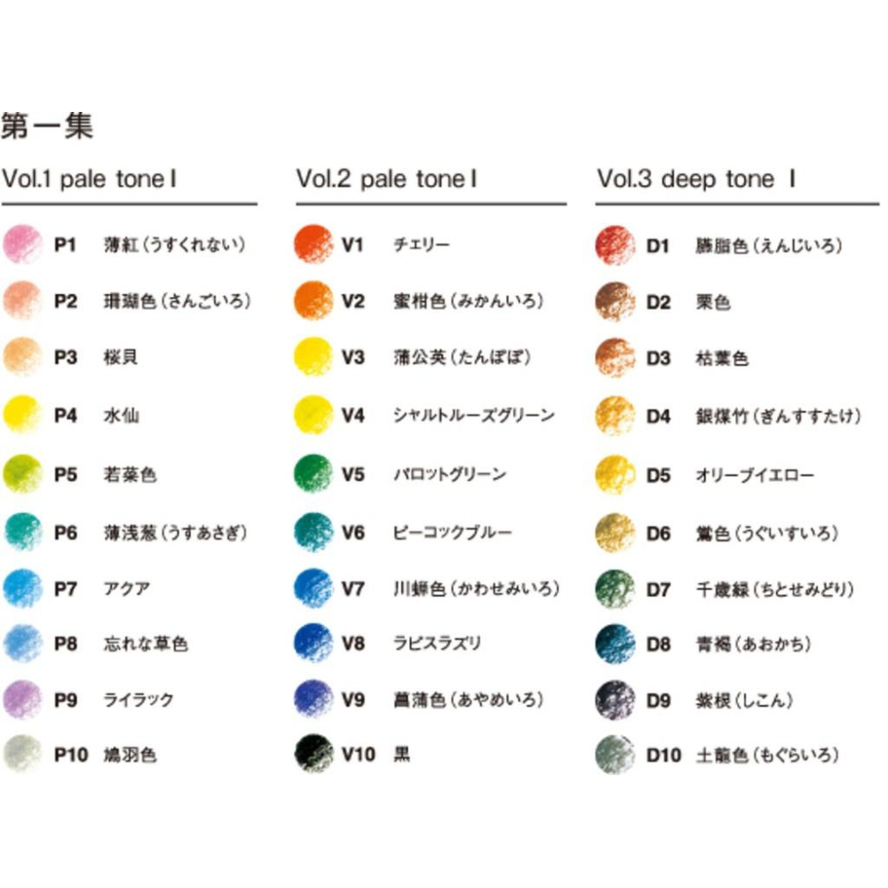日本 TOMBOW IROJITEN 色辭典色鉛筆 第三集 每集30色  單冊賣場-細節圖2