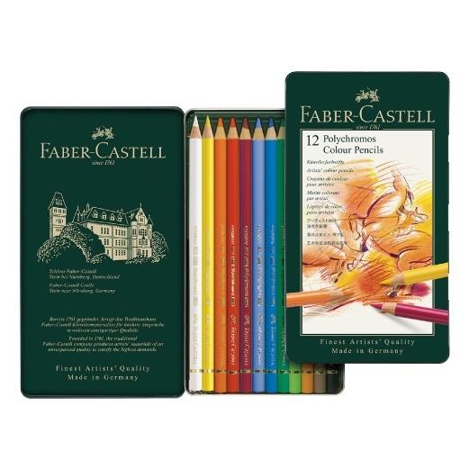 松林_特價 輝柏藝術家級(綠盒)油性色鉛筆60/36/24/12色 Faber-CastellCOLOR PENCILS-細節圖2