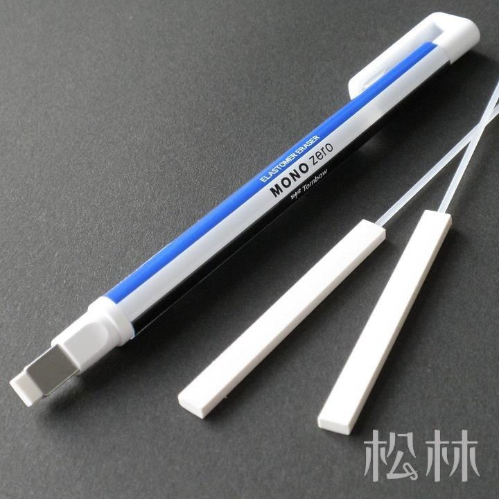 松林 日本TOMBOW 蜻蜓牌 MONO Zero 細字橡皮擦 替換補充蕊 2支入-細節圖6