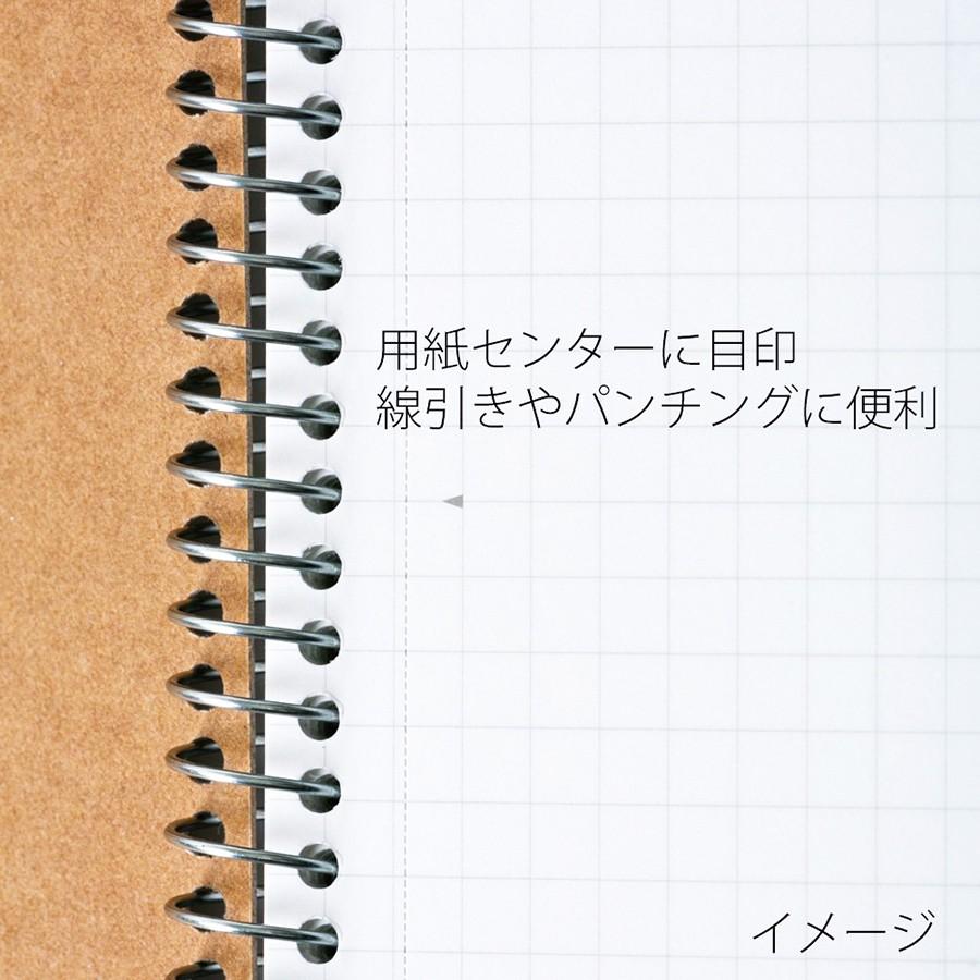 松林_日本maruman 螺旋裝訂 格紋內頁 筆記本 A5、B5、B6 筆記本 40頁、80頁 鋼筆書寫-細節圖2