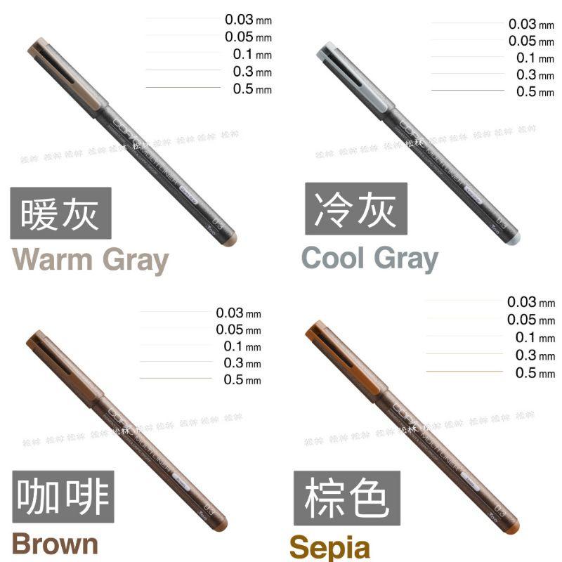 松林 日本COPIC Multiliner  耐水性 彩色代針筆 彩色極細代針筆 單支-細節圖2