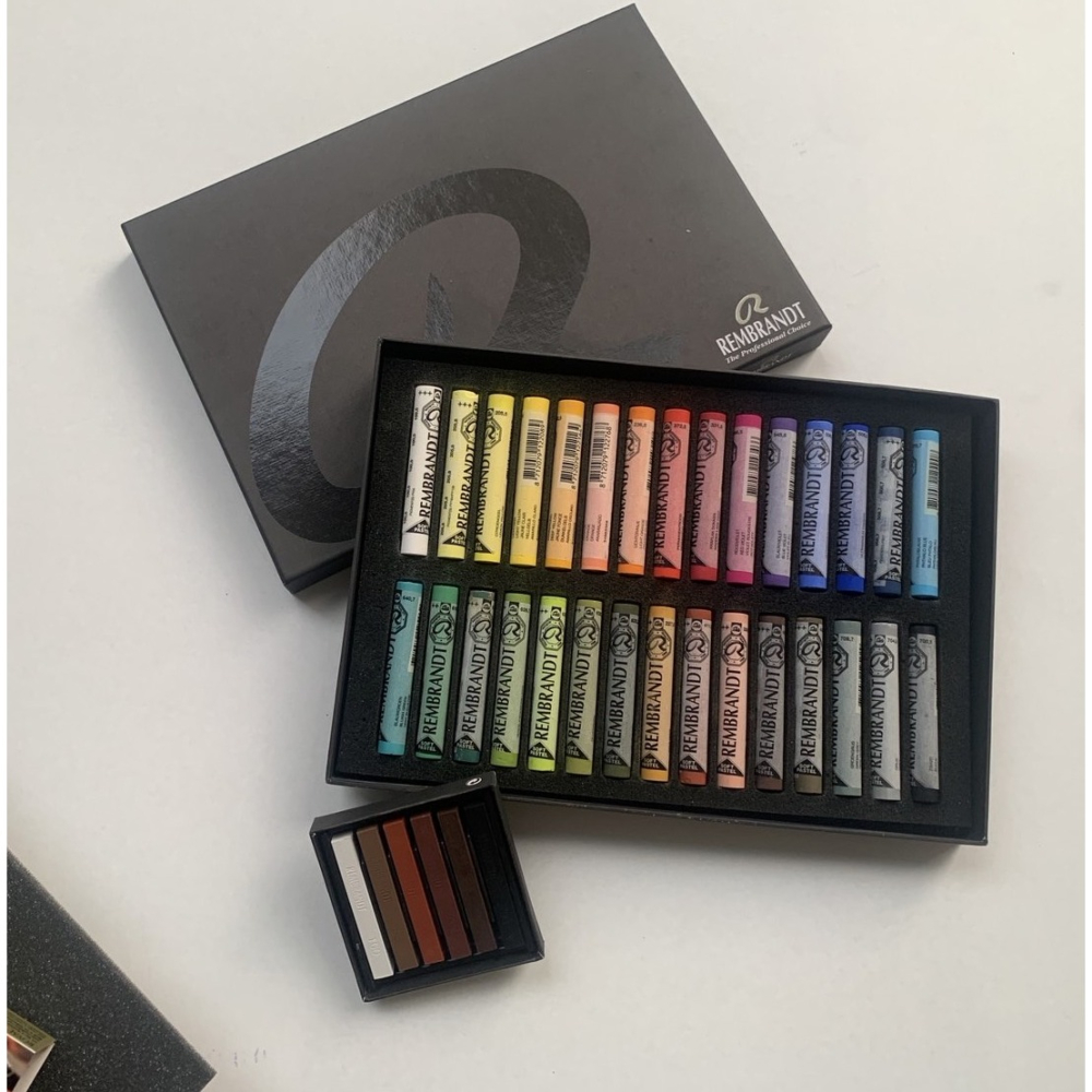 松林-特惠商品/林布蘭軟質粉彩30支圓型長支加贈方型6支組合盒/限量供應-細節圖2