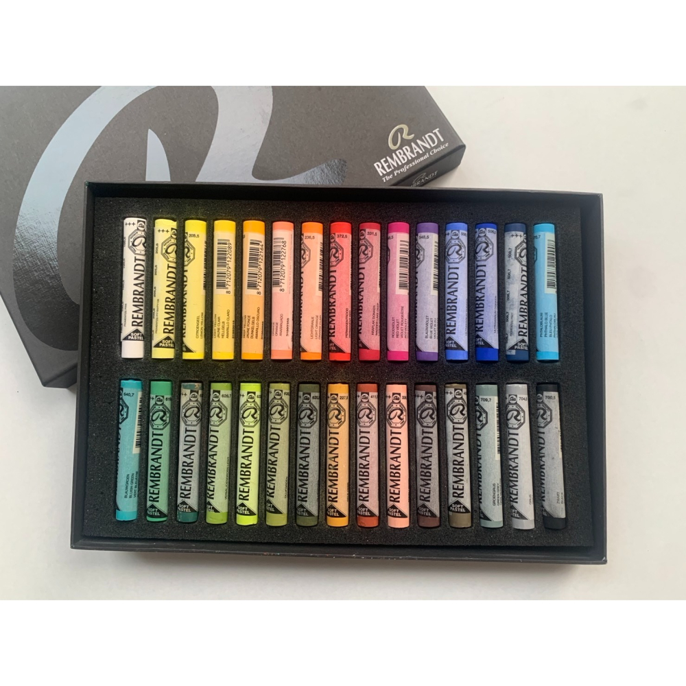 松林-特惠商品/林布蘭軟質粉彩30支圓型長支加贈方型6支組合盒/限量供應-細節圖3