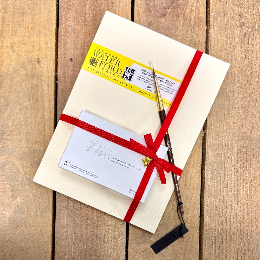 限量商品~好賓水彩伊莎貝躍然紙上水彩吉祥套組/吉祥組 好賓躍然紙上水彩富貴組-規格圖4