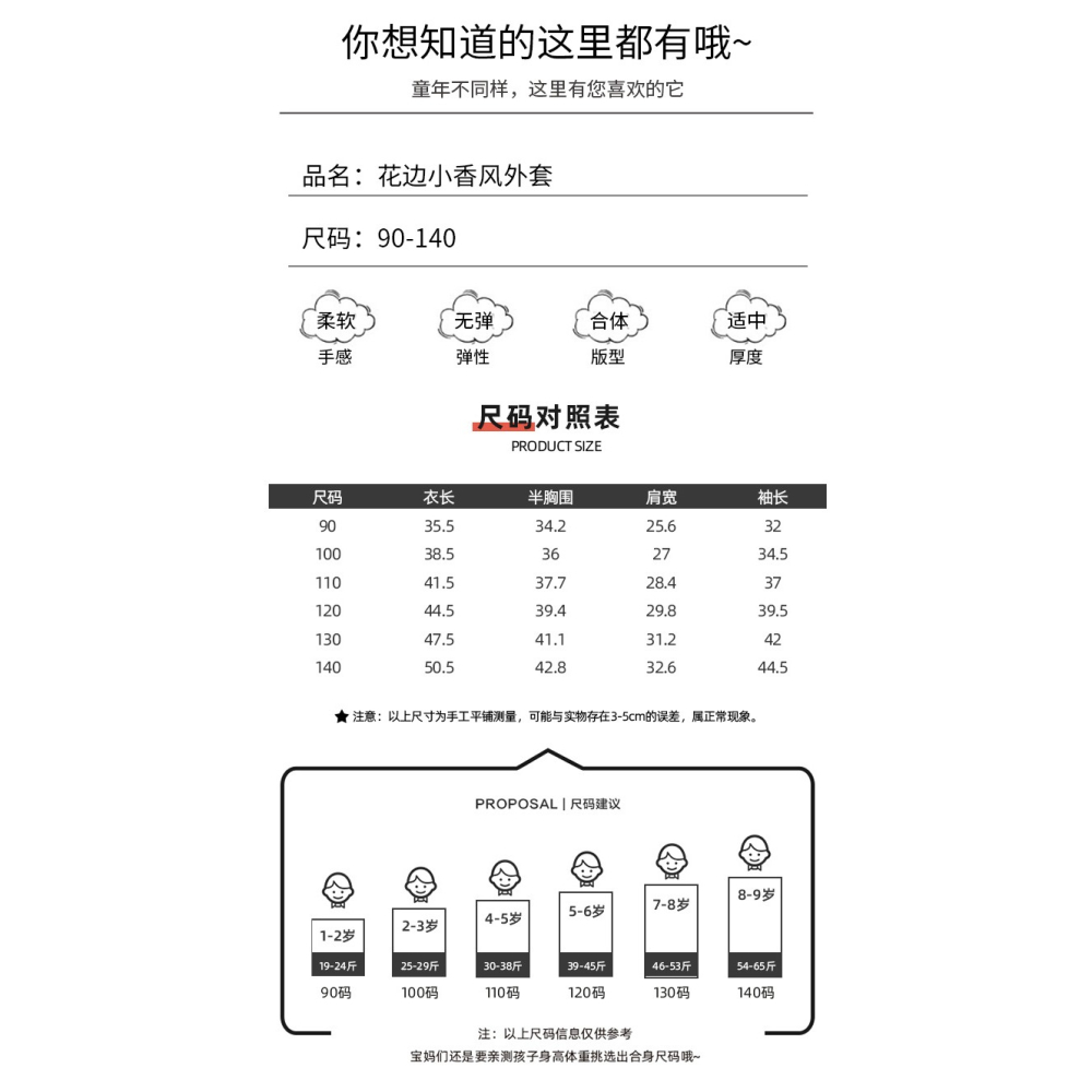 女童小香風花邊外套2023年秋季新款韓國寶寶洋氣開襟衫童裝J23926-29-細節圖2