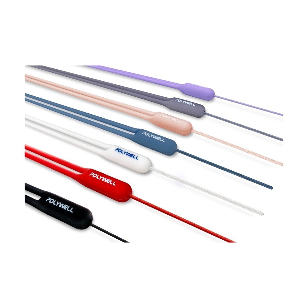 矽膠手機掛繩吊繩【POLYWELL】手掛頸掛 親膚質感 多種顏色 自由搭配【D1-01443】-細節圖2