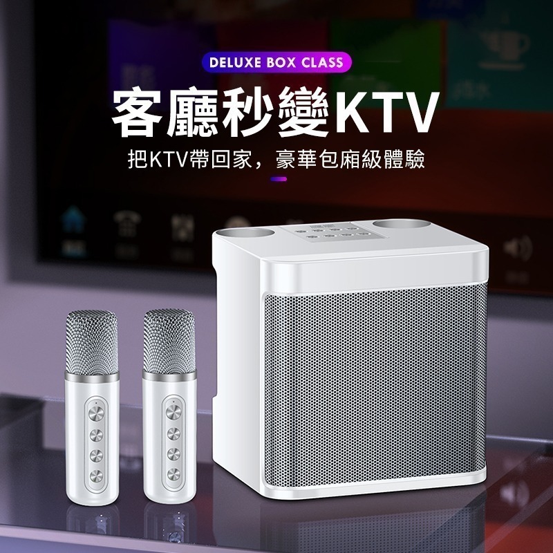 【FP嚴選】官方正品無線K歌 家庭KTV一體套裝 雙麥 藍牙音響 K歌神器 藍芽雙麥克風k歌音箱【C1-00366】-細節圖4