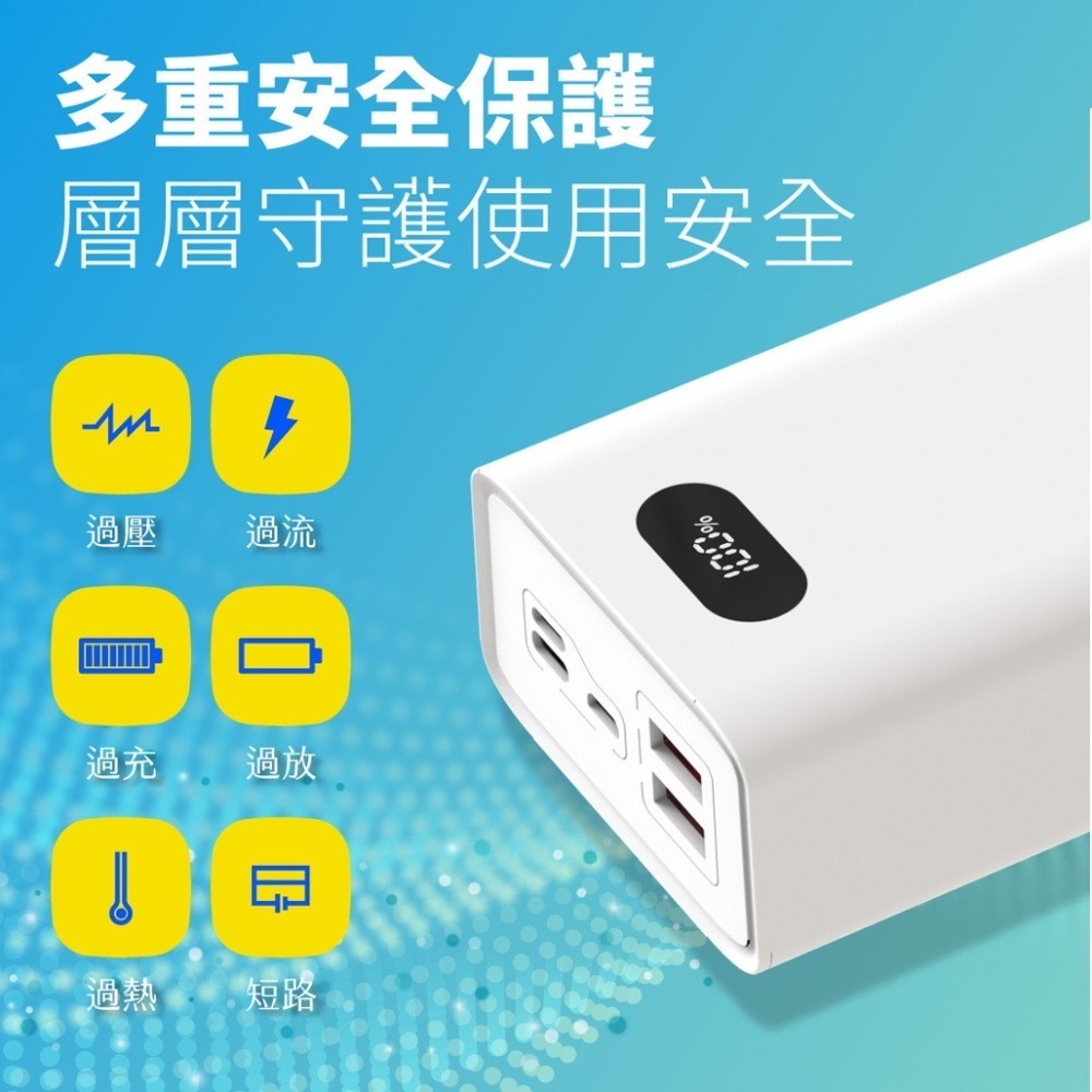 【PolyBatt】30000.20000mAh雙向快充行動電源 行動電源 快充行動電源 行動充【C1-00526】-細節圖7