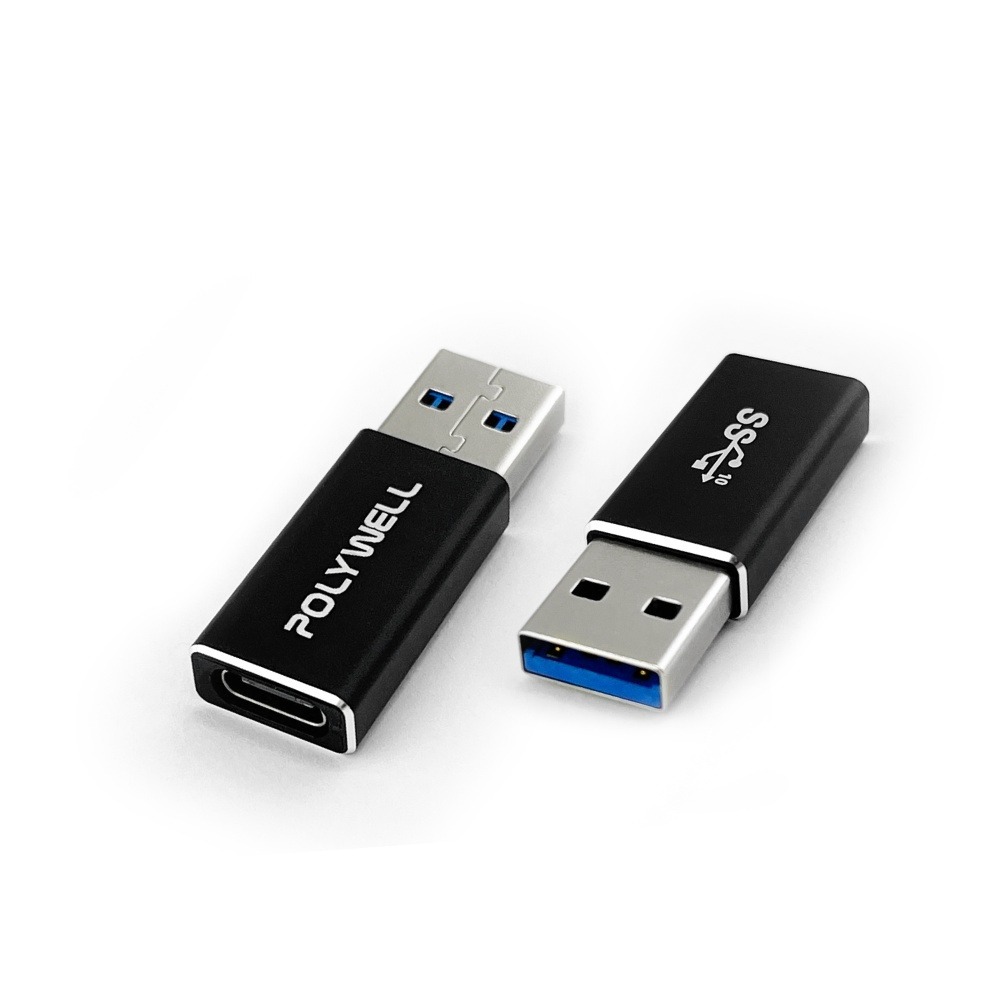 【POLYWELL】 USB3.0 Gen2Type-A轉Type-C 10Gbps 轉接器 轉換器【C1-00486】-細節圖2