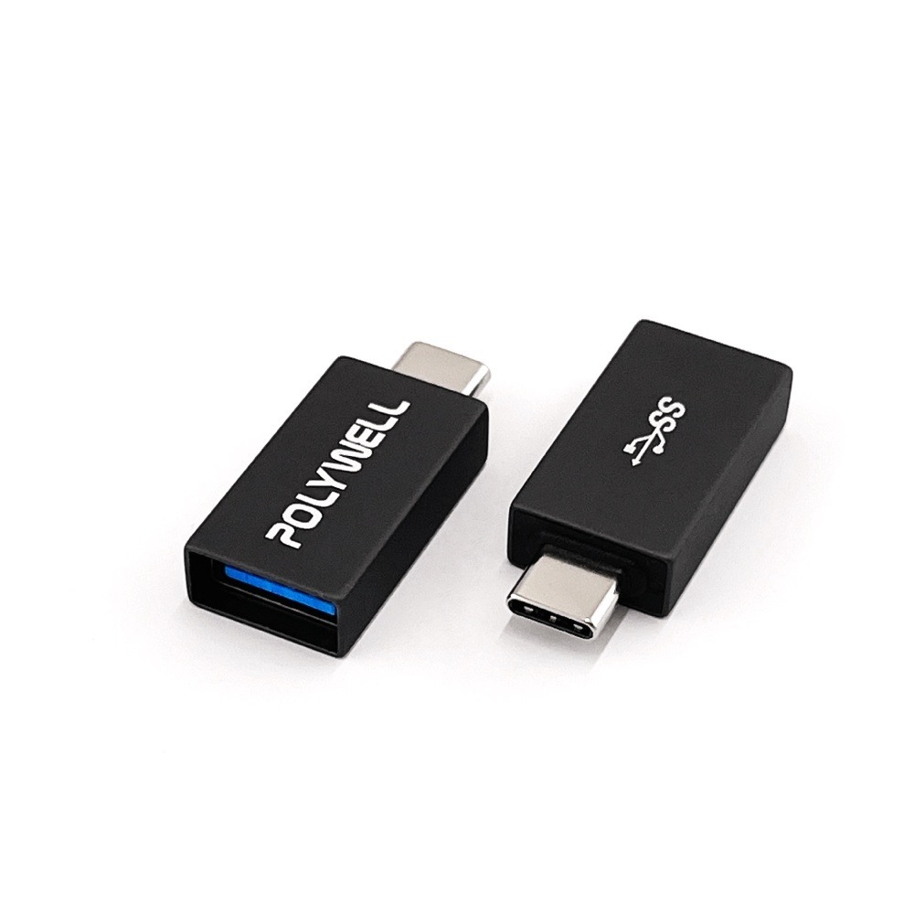 【POLYWELL】 轉換器USB3.1 Gen2 Type-C轉Type-A 10Gbps 轉接器【C1-00501】-細節圖2