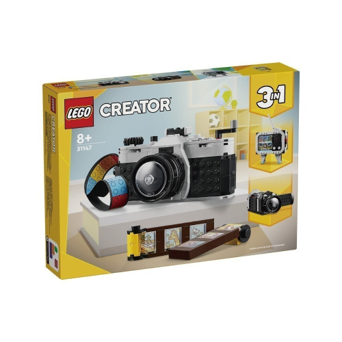 [一起樂]LEGO 31147三合一 復古照相機