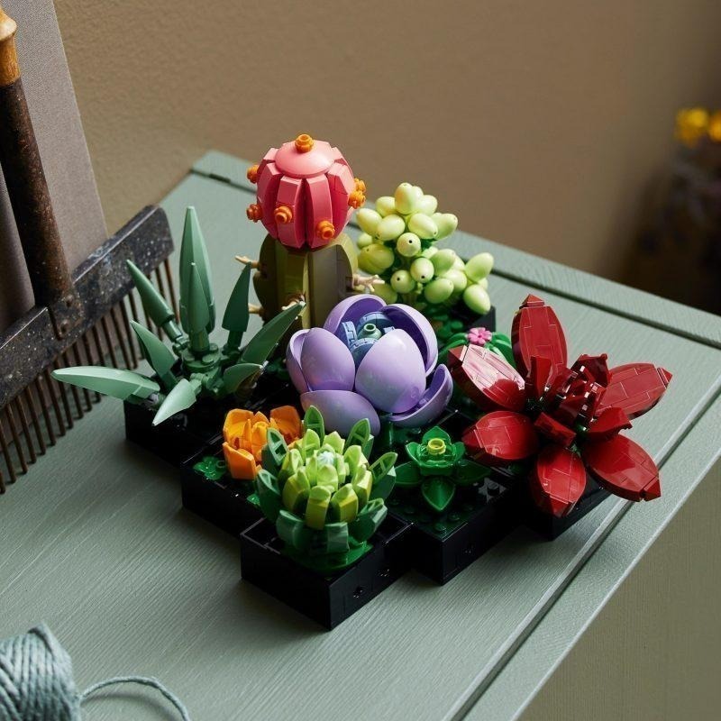 [一起樂]LEGO 10309多肉植物-細節圖3