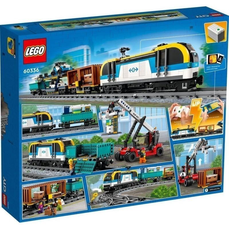 [一起樂]LEGO 60336貨物列車 火車-細節圖2