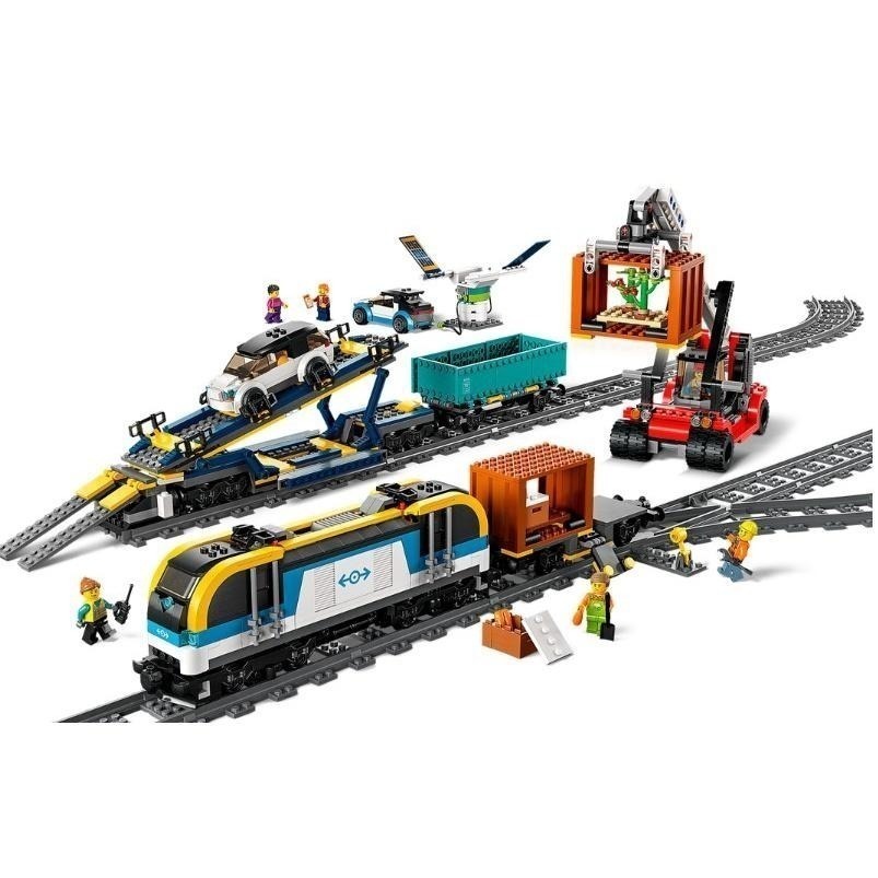 [一起樂]LEGO 60336貨物列車 火車-細節圖3