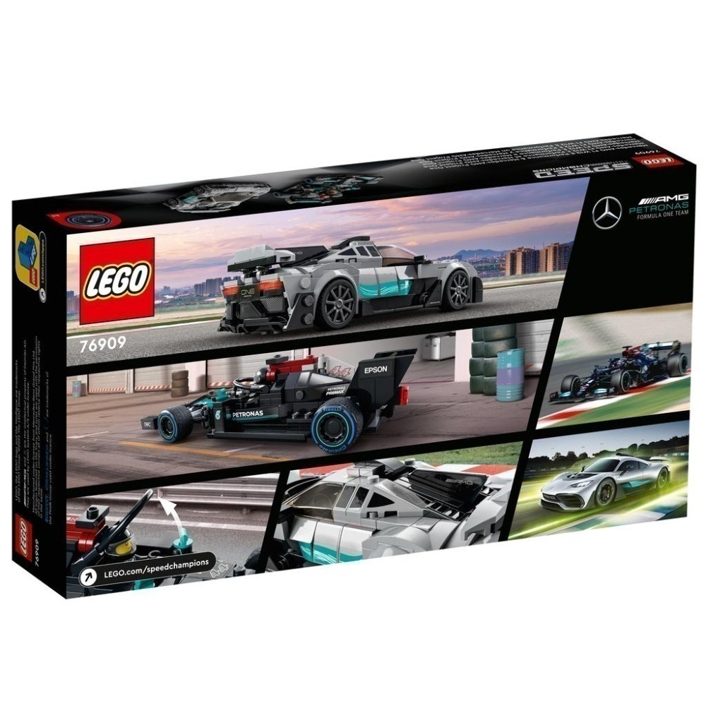 [一起樂]LEGO 76909Mercedes-AMG F1 W12 E Performance & Merced-細節圖2