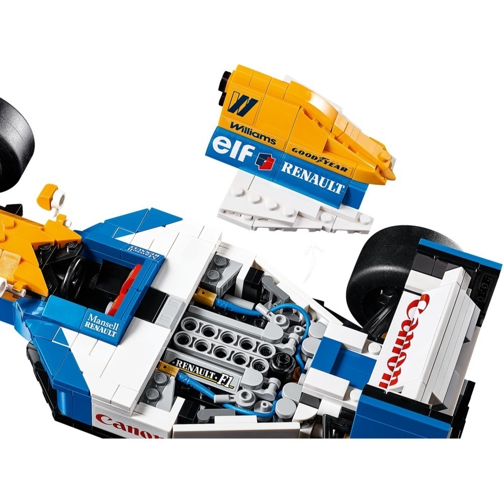 [一起樂]LEGO 10353威廉斯車隊 FW14B ＆ 奈傑爾·曼塞爾-細節圖5