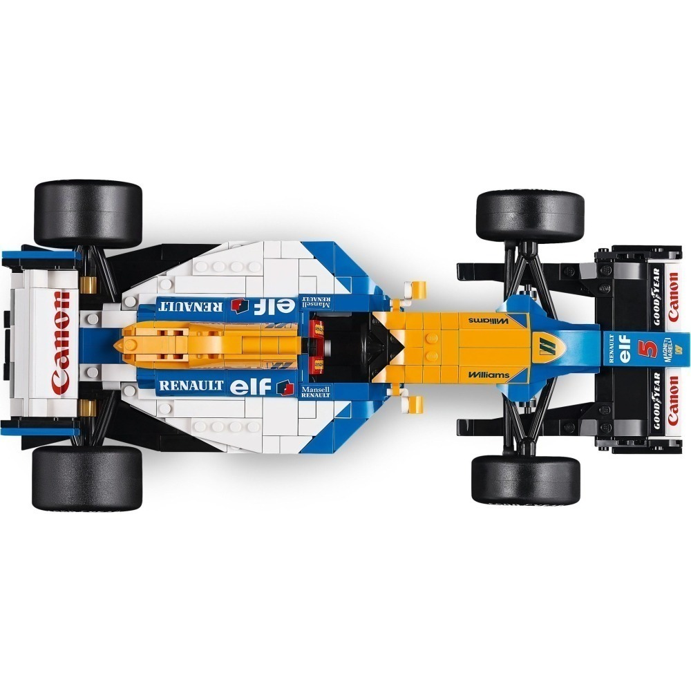 [一起樂]LEGO 10353威廉斯車隊 FW14B ＆ 奈傑爾·曼塞爾-細節圖4