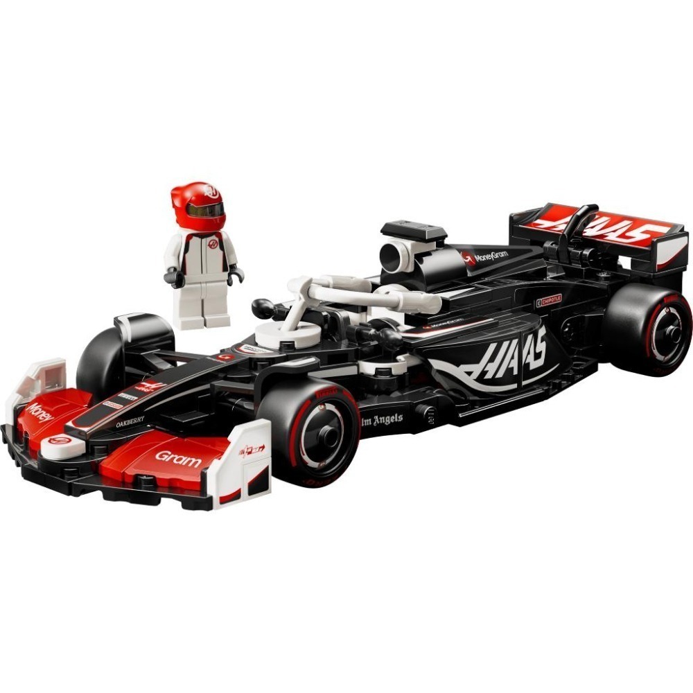 [一起樂]LEGO 77250MoneyGram Haas F1® Team VF-24 Race Car-細節圖4