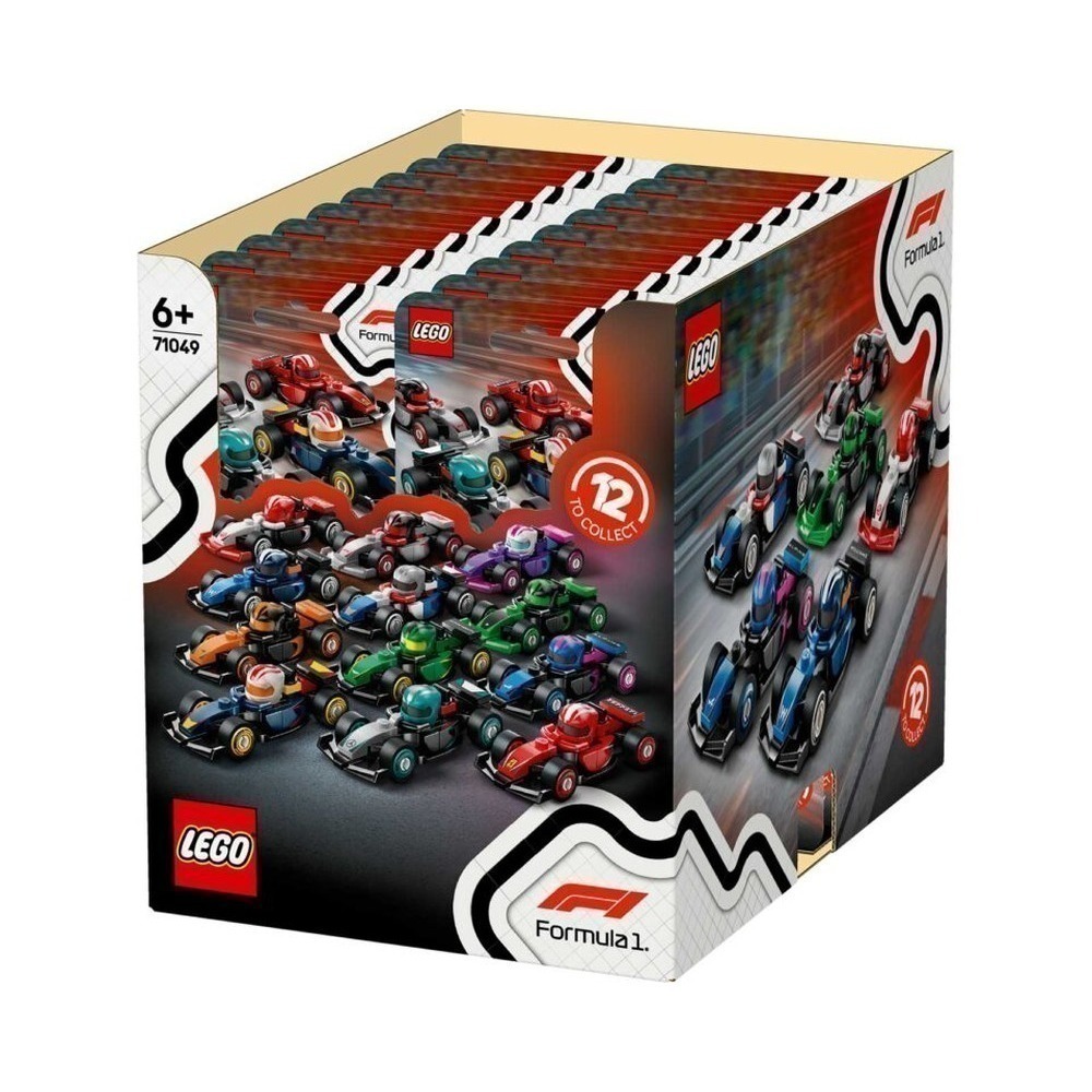 [一起樂] LEGO 71049 F1® Collectible Race Cars-規格圖2