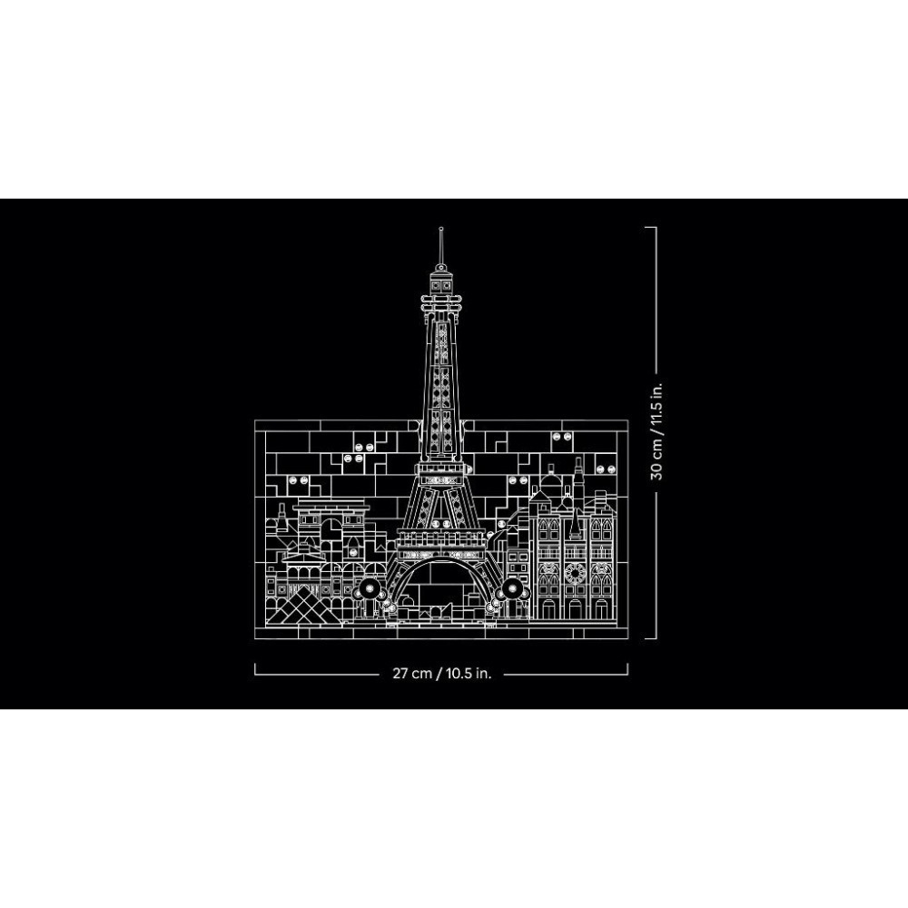 [一起樂]LEGO 21064巴黎－愛之城-細節圖4