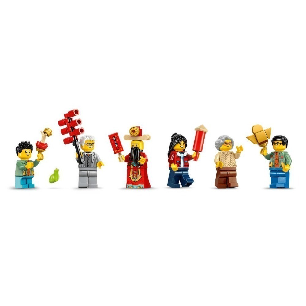 [一起樂] LEGO 80118迎福鞭炮-細節圖6