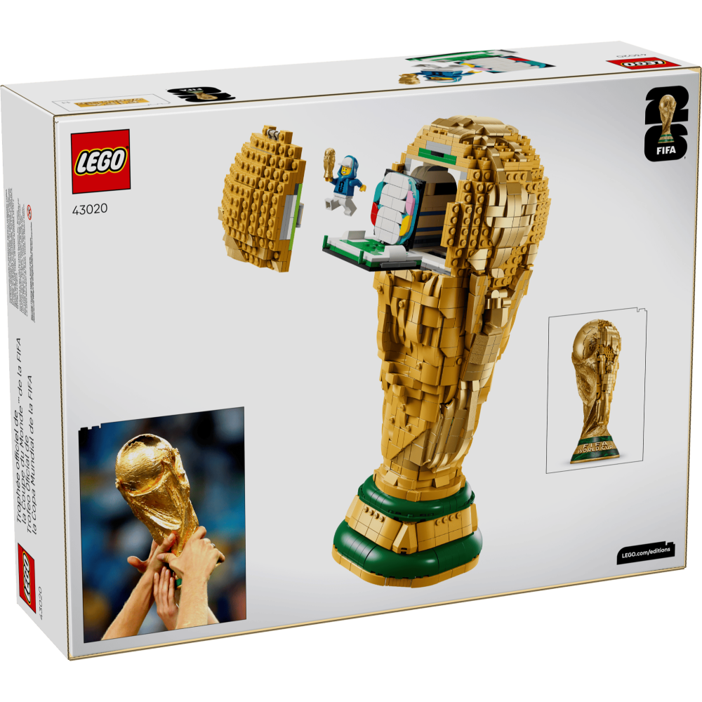 [一起樂]LEGO 43020世界盃官方獎盃 FIFA World Cup™ Official Trophy-細節圖2