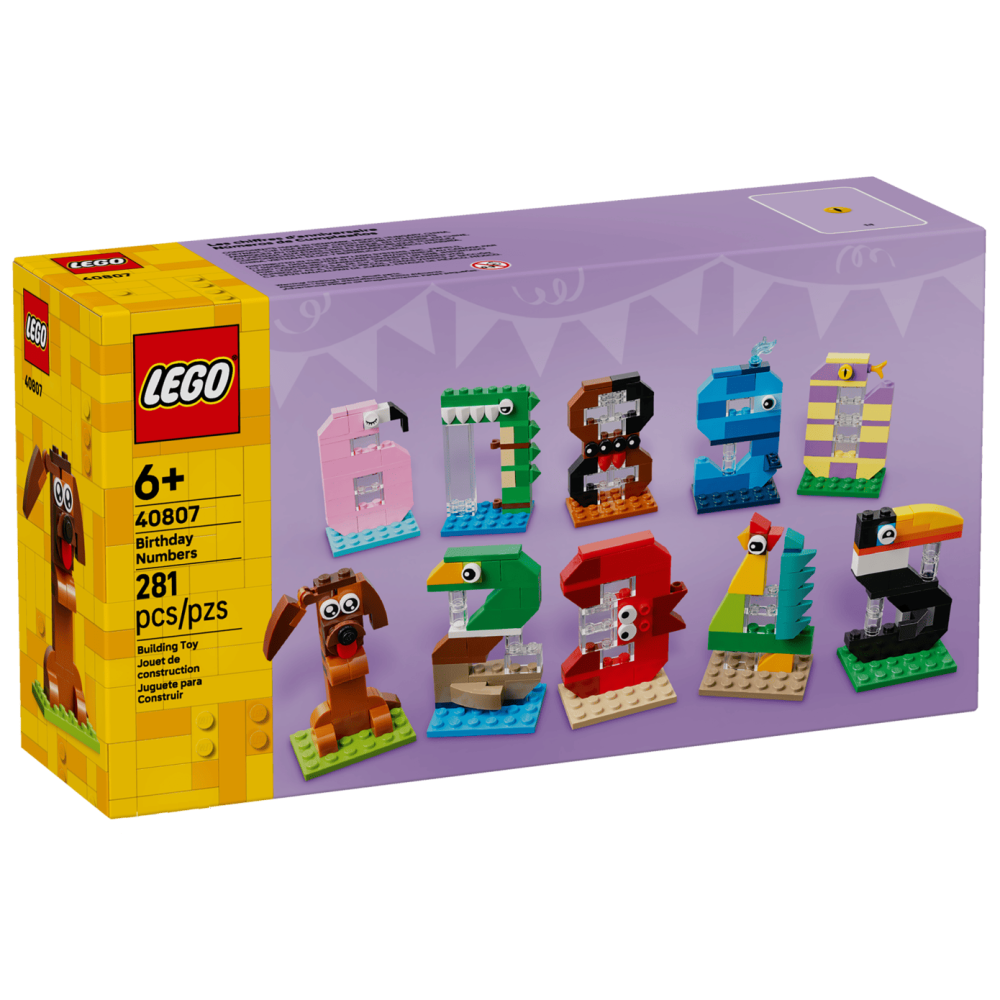 [一起樂] LEGO 40807 生日數字-細節圖5
