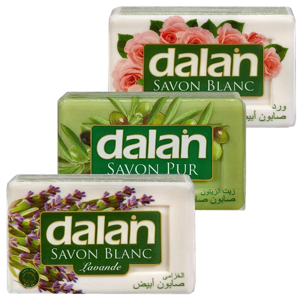 🇹🇷代理商正貨☪【土耳其dalan】多款頂級潔膚浴皂175g➭多款任選(粉玫瑰嫩白/舒活薰衣草/頂級橄欖油)-細節圖2