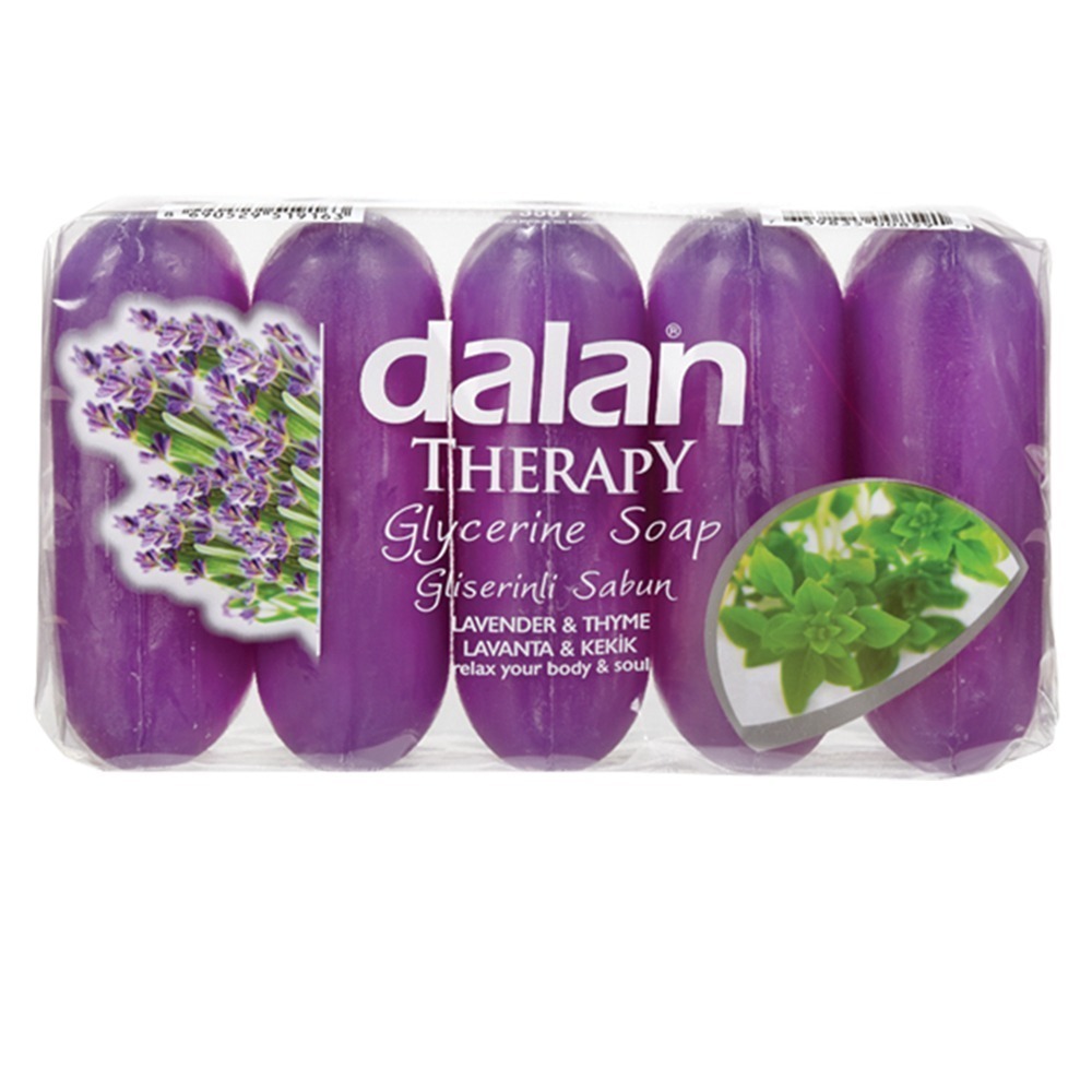 🇹🇷代理商正貨☪【土耳其dalan】草本植物皂70gX5入組➭任選(玫瑰甜杏仁/薰衣草百里香)-細節圖2