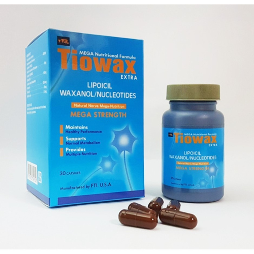 【美國進口✈私訊再折】TIOWAX復神勁 膠囊30粒。WAXANOL®/Lipoicil/Nucleotin/B1
