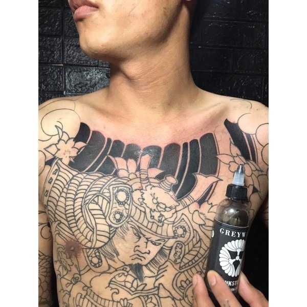 23INK Graywash黑灰色階階組 老鼠灰 刺青紋身顏色過度套組-細節圖6