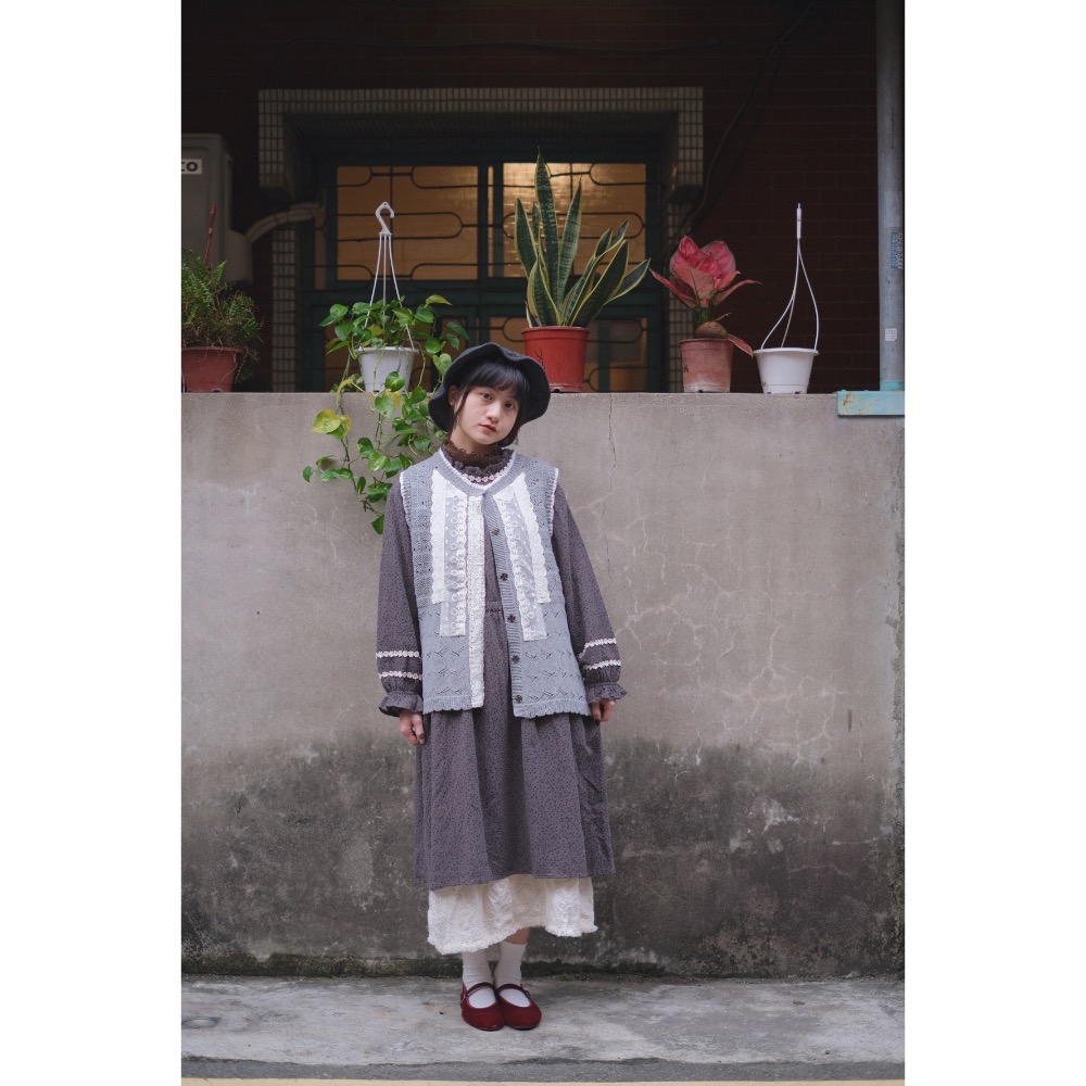 兩色✨碎花提花洋裝✨-細節圖6