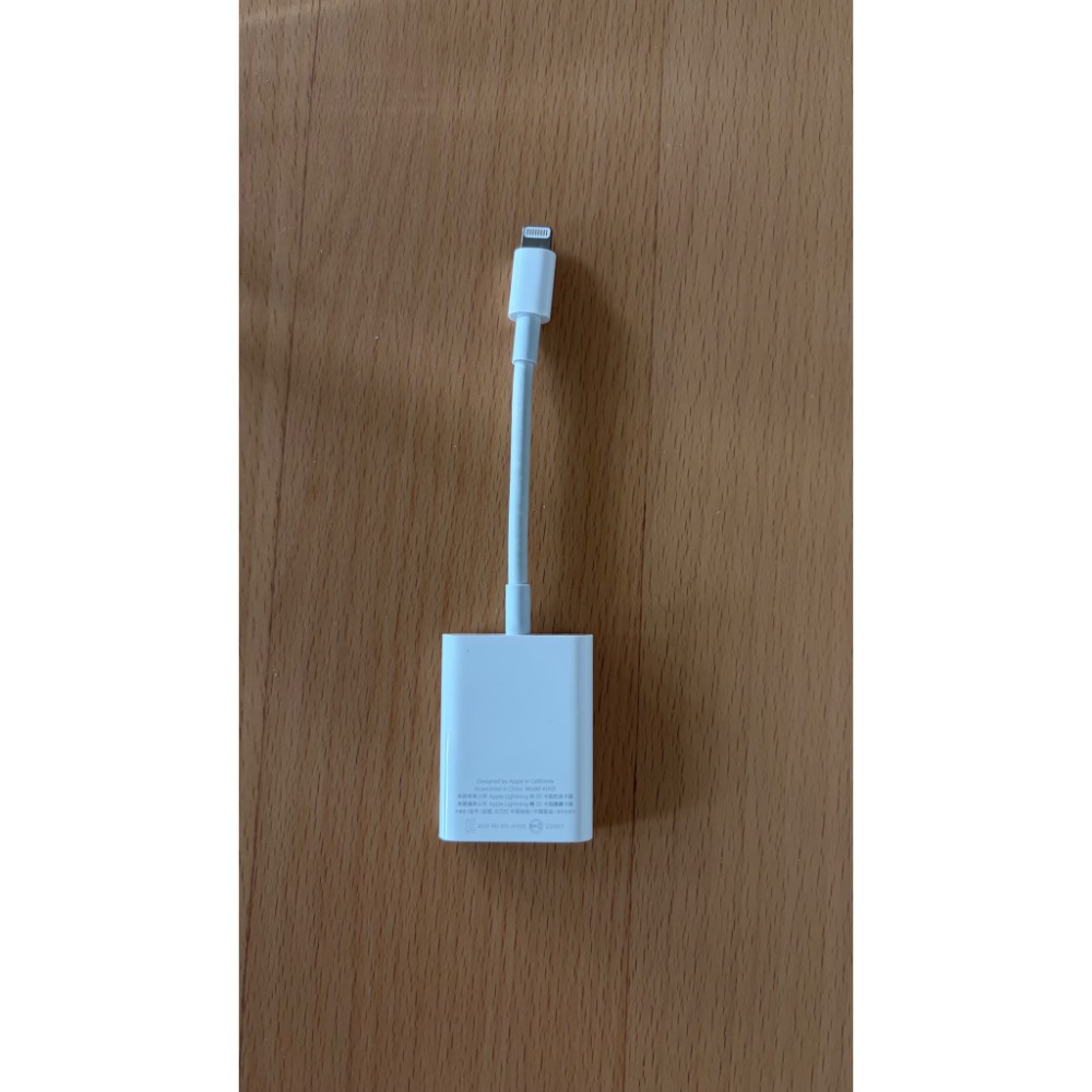 自用 iphone 原廠Lightning對SD卡相機讀卡機-細節圖2