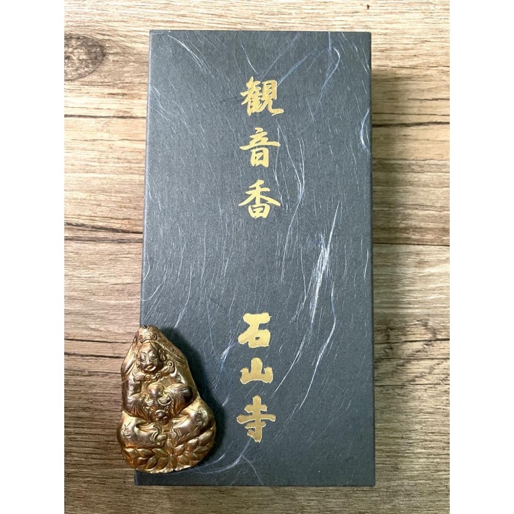 [宅米的窩]日本寺院限定線香 嵐山大覺寺五大明王香/琵琶湖畔 三井寺觀音香 / 石山寺觀音香50根/100根分裝香組-細節圖3