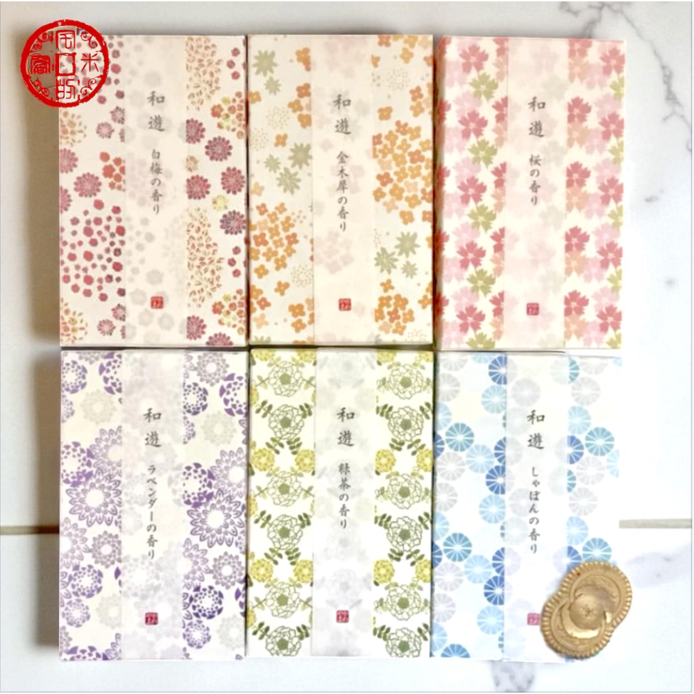 ［宅米的窩］點好香 來好年 日本龜山系列 小品線香試聞香組 (合計15味)-細節圖3