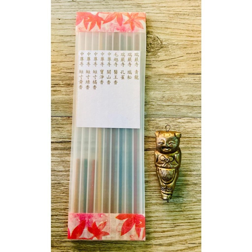 [宅米的窩]日本東北四寺迴廊 古剎名香 山寺/瑞巖寺/毛越寺/中尊寺 試聞香品香組 東北寺院組2.0版-細節圖2