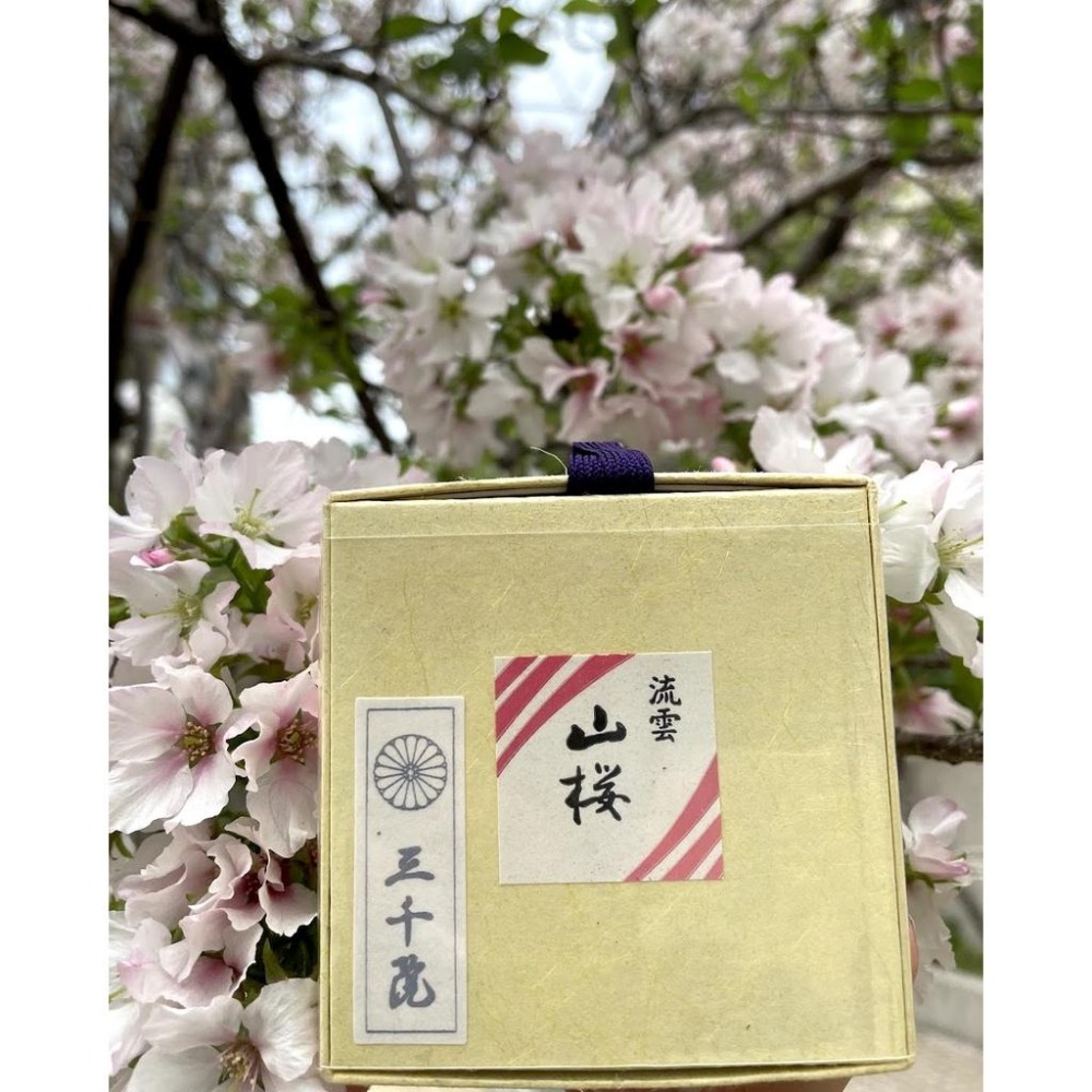 [宅米的窩] 京都  三千院限定 山櫻流雲盤香  整盒組 日本線香-細節圖6