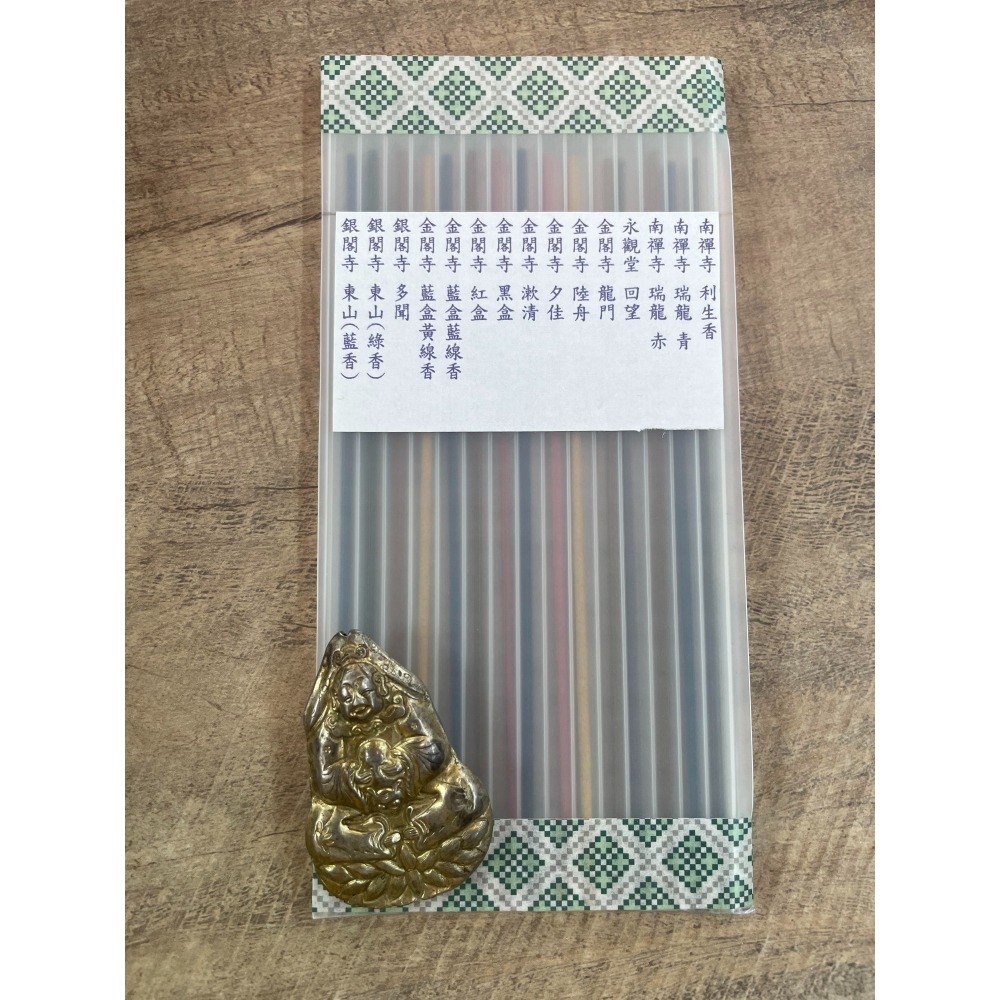 [宅米的窩]點好香 來好年 京都千年古剎 金閣寺/銀閣寺/永觀堂/南禪寺 日本線香 京都經典古寺試聞香組限定 2.0版-細節圖3