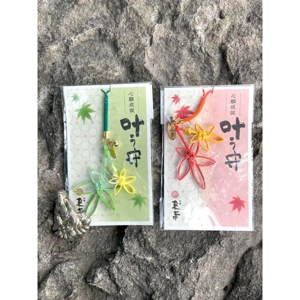 [宅米的窩] 京都 東寺 教王護國寺 不動明王 藥師如來 心願成就 葉之守 御守-細節圖2