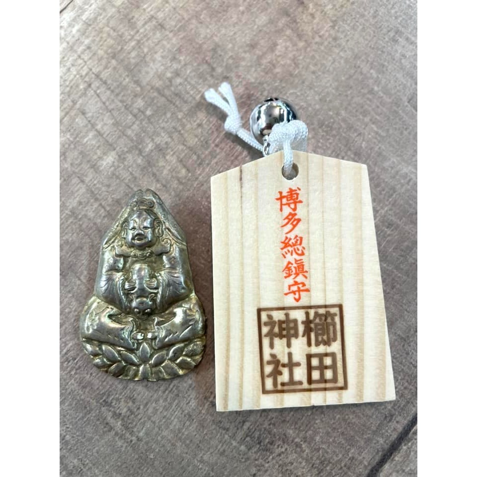 [宅米的窩]日本 博多總鎮守 櫛田神社 博多人最愛的神社 御守 仕事守 如魚得水厄除守-細節圖4