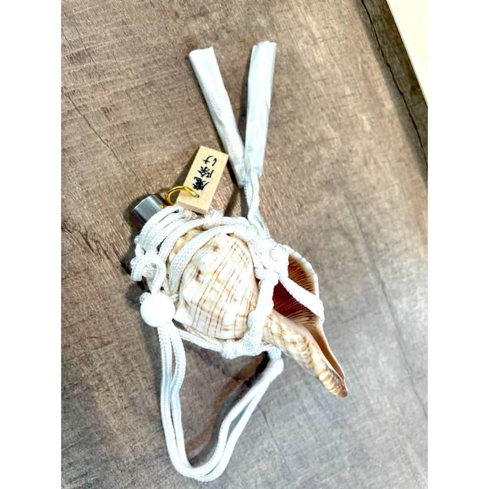 [宅米的窩] 邪氣吹飛 的 魔除の法螺  古老山岳信仰修験道手作法器 護符 淨化心靈與空間 日本 御守-細節圖4