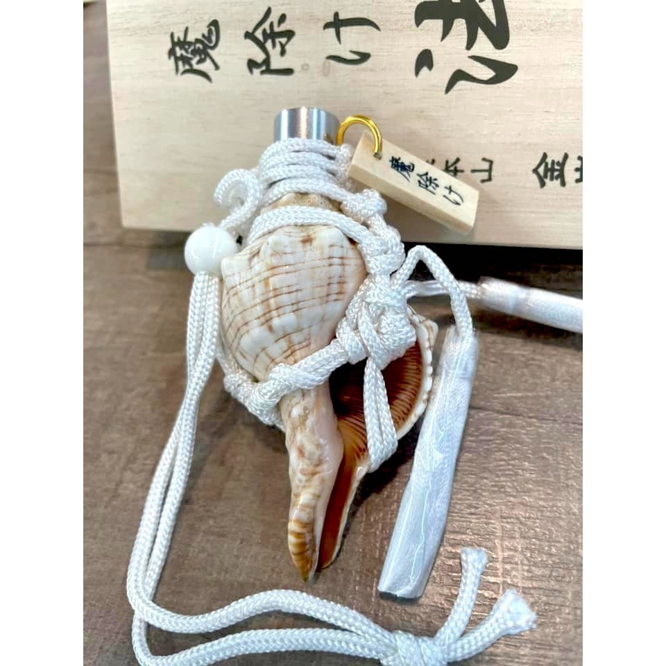 [宅米的窩] 邪氣吹飛 的 魔除の法螺  古老山岳信仰修験道手作法器 護符 淨化心靈與空間 日本 御守-細節圖8