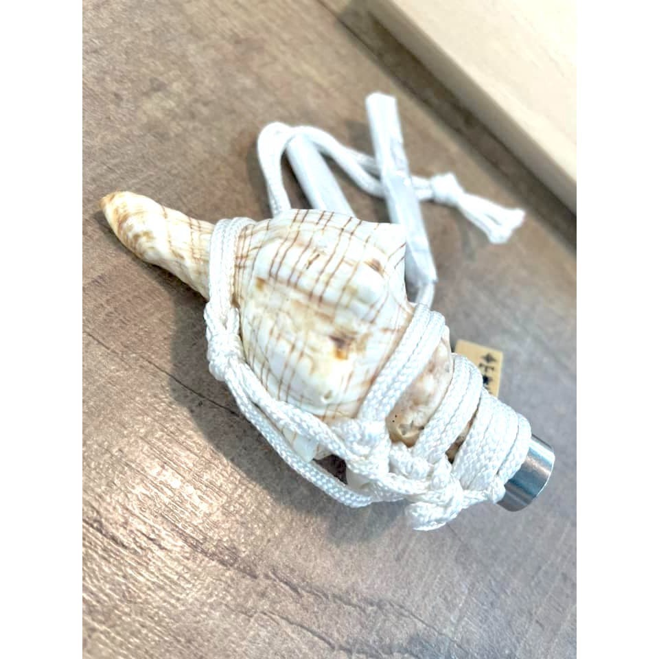 [宅米的窩] 邪氣吹飛 的 魔除の法螺  古老山岳信仰修験道手作法器 護符 淨化心靈與空間 日本 御守-細節圖9