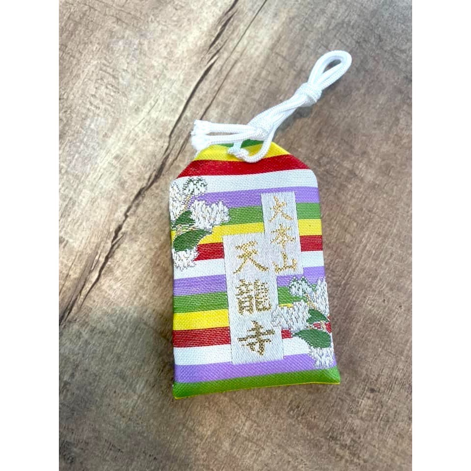 [宅米的窩] 嵐山 天龍寺 達摩 祈願合格 無事 厄除 飛龍昇運守 日本御守 限定-細節圖2