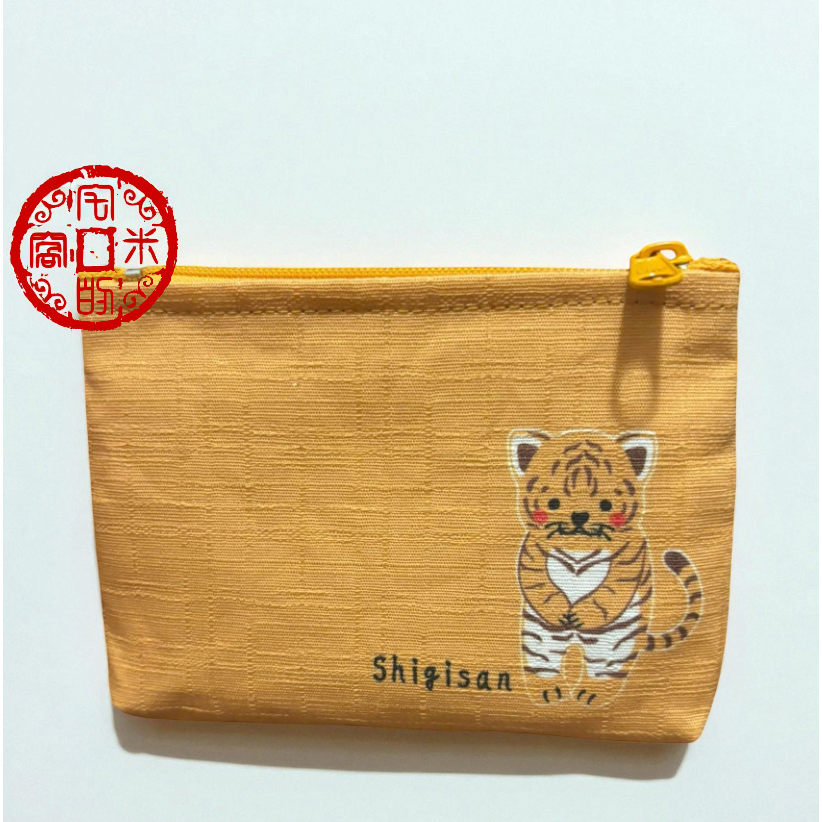 [宅米的窩]奈良 信貴山 招護孫子寺限定 福虎小包/念珠袋/ 卡夾  兼具美貌與功能的隨身好小包 寺院限定-細節圖2