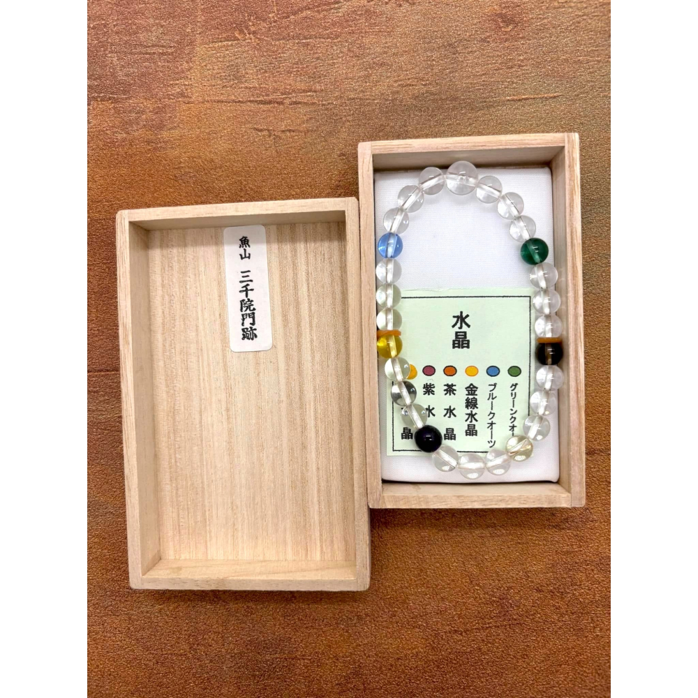 [宅米的窩] 一物一圖 三千院 七藥師 藥師如來 藥師佛前特別加持 藥師琉璃 水晶念珠 手串 限定念珠-細節圖8