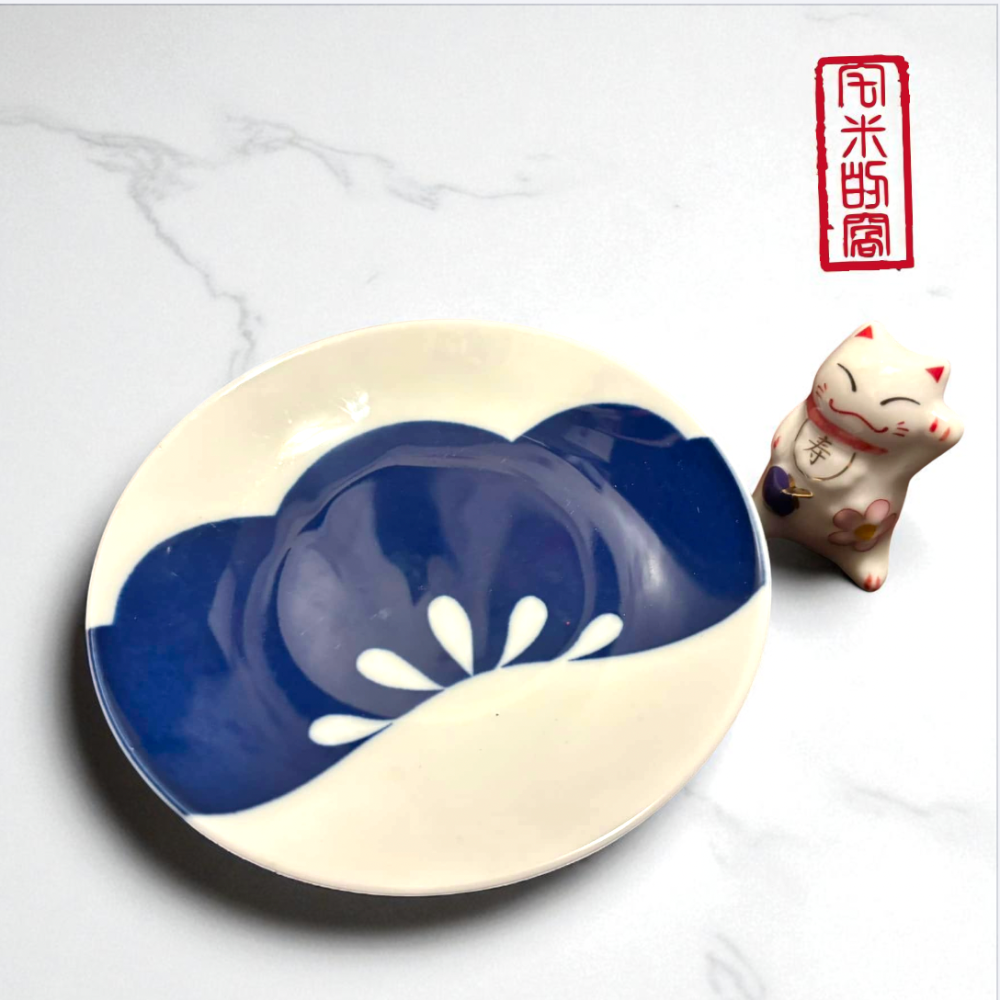 [宅米的窩] 喜氣招財貓 一物一圖 香立香皿 日本香插 香座 香立組 福氣滿滿 壽命長長（有瑕疵 價格有折扣）-細節圖4